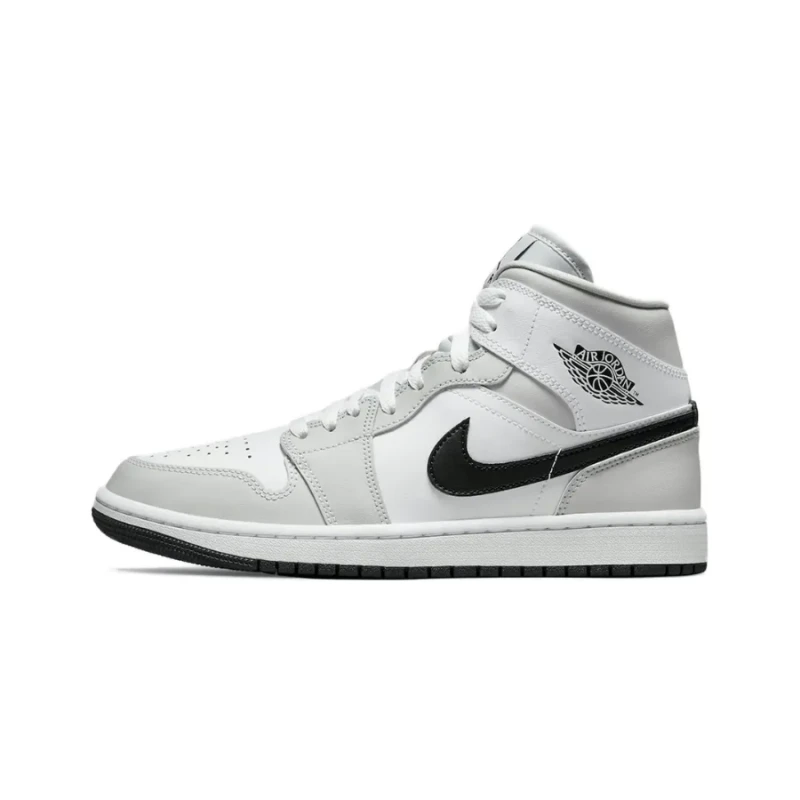 air jordan 1 mid light smoke grey